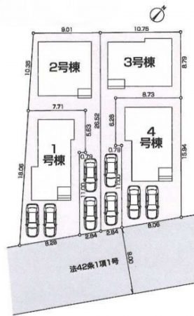 八王子市椚田町、新築一戸建ての画像です