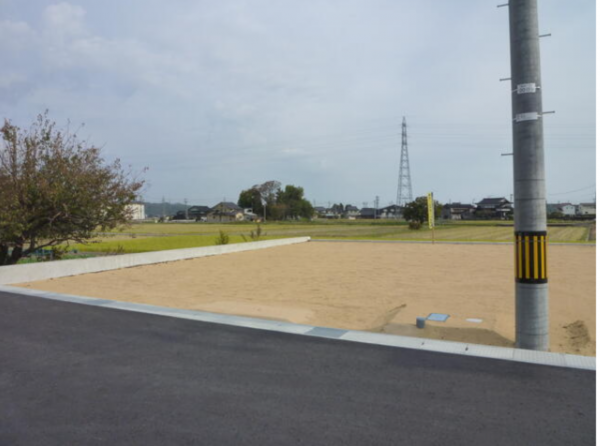 小矢部市東福町、土地の外観画像です