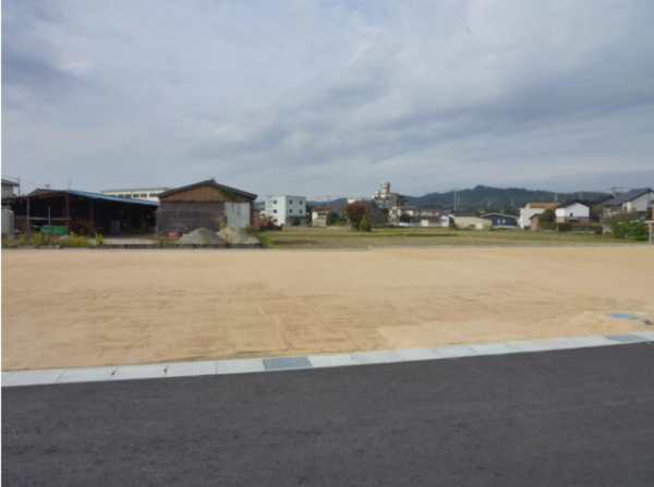 小矢部市東福町、土地の外観画像です