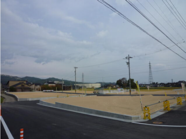 小矢部市東福町、土地の外観画像です