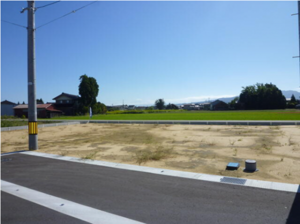 砺波市深江、土地の外観画像です