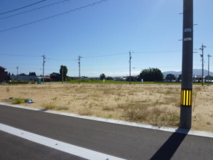 砺波市深江、土地の外観画像です