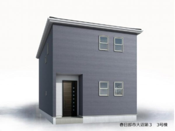 春日部市大沼、新築一戸建ての画像です
