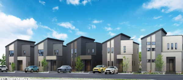 春日部市西金野井、新築一戸建ての画像です