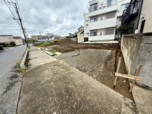 春日部市大場、土地の画像です