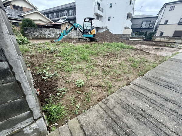 春日部市大場、土地の画像です