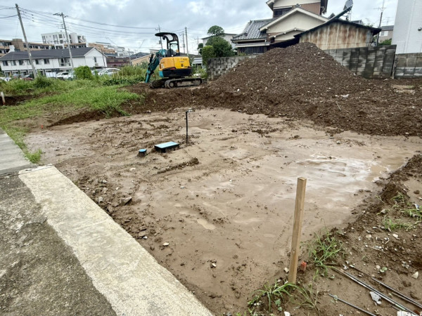 春日部市大場、土地の画像です
