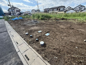 春日部市牛島、土地の画像です