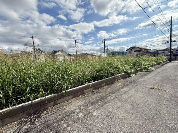 春日部市牛島、土地の画像です