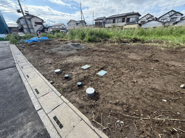 春日部市牛島、土地の画像です