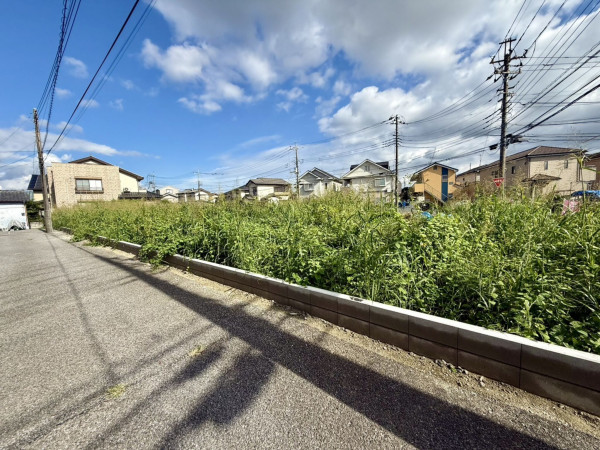 春日部市牛島、土地の画像です