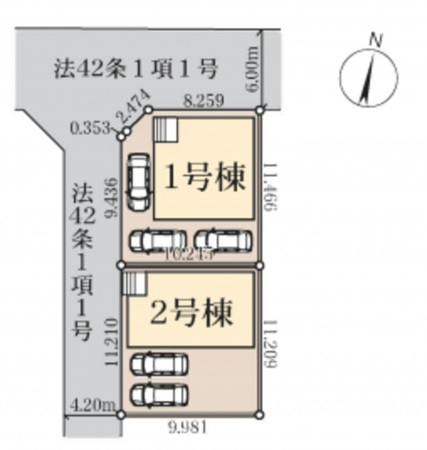 春日部市大沼、新築一戸建てのその他画像です