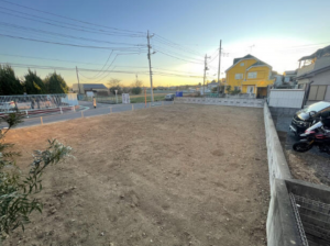 春日部市藤塚、土地の画像です