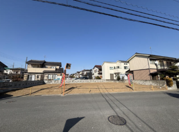 春日部市藤塚、土地の画像です