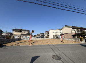 春日部市藤塚、土地の画像です