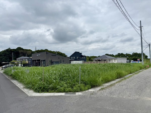 春日部市内牧、土地の画像です