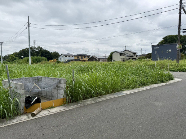 春日部市内牧、土地の画像です