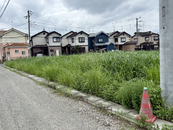 春日部市内牧、土地の画像です