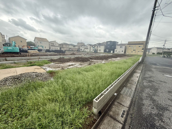 春日部市備後西、土地の画像です