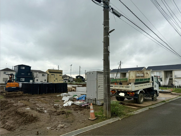 春日部市備後西、土地の画像です