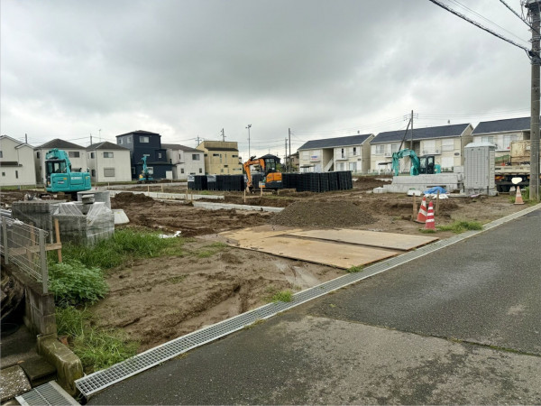 春日部市備後西、土地の画像です