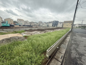 春日部市備後西、土地の画像です
