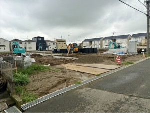 春日部市備後西、土地の画像です