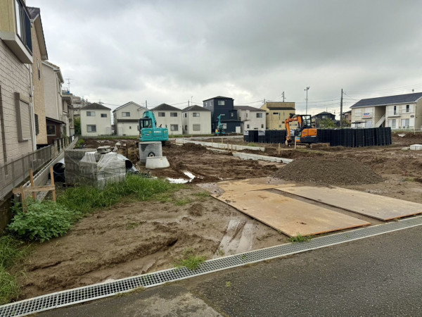 春日部市備後西、土地の画像です
