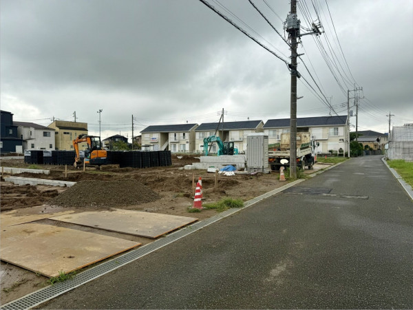 春日部市備後西、土地の画像です