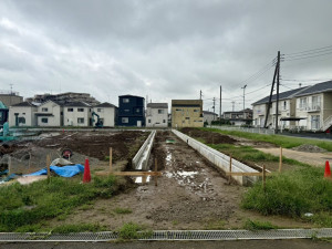 春日部市備後西、土地の画像です