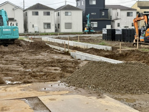 春日部市備後西、土地の画像です