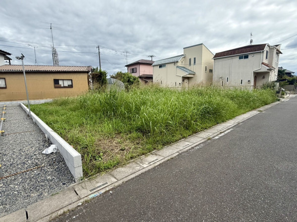 春日部市西金野井、土地の画像です