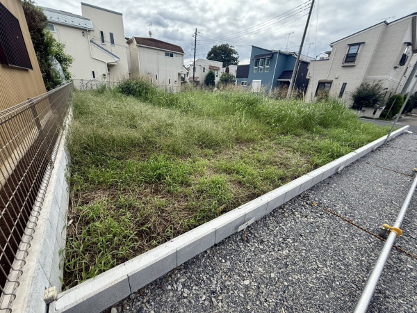 春日部市西金野井、土地の画像です