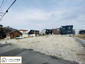 甲賀市水口町八光、土地の外観画像です