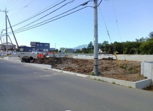 甲斐市宇津谷、土地の画像です
