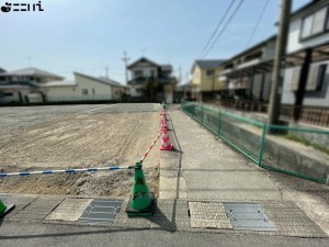 揖保郡太子町竹広、土地の外観画像です