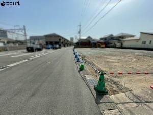 揖保郡太子町竹広、土地の外観画像です
