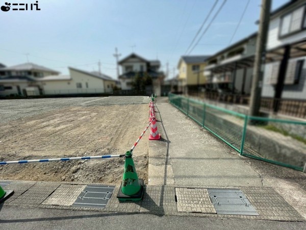 揖保郡太子町竹広、土地の外観画像です