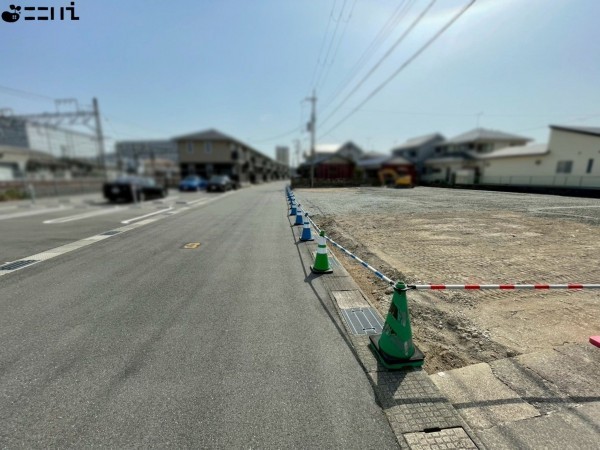 揖保郡太子町竹広、土地の外観画像です