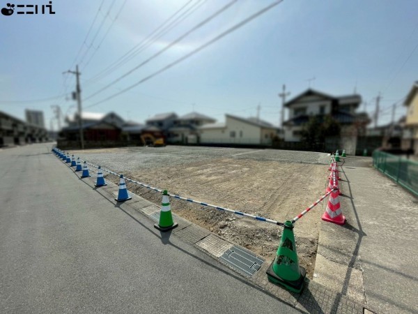 揖保郡太子町竹広、土地の外観画像です