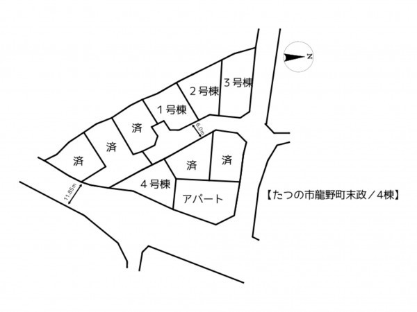 たつの市龍野町末政、新築一戸建てのその他画像です