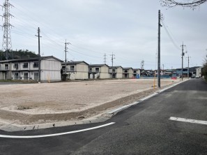 安来市月坂町、土地の画像です