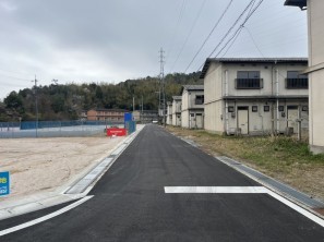 安来市月坂町、土地の画像です