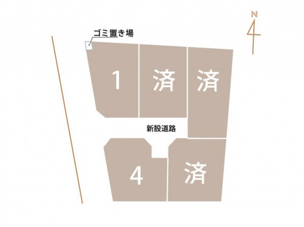 アクアドーム南Ⅱの区画図画像