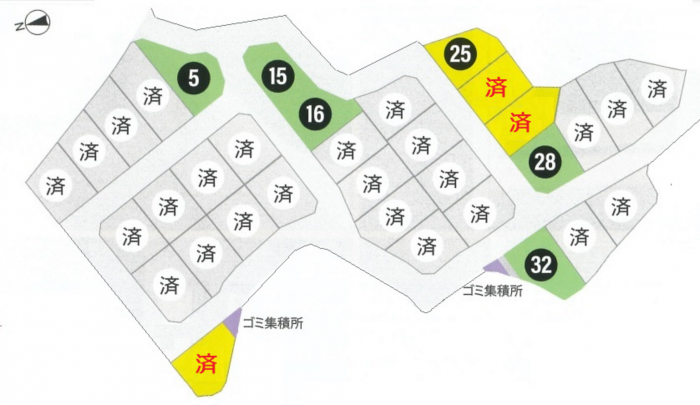 区画図