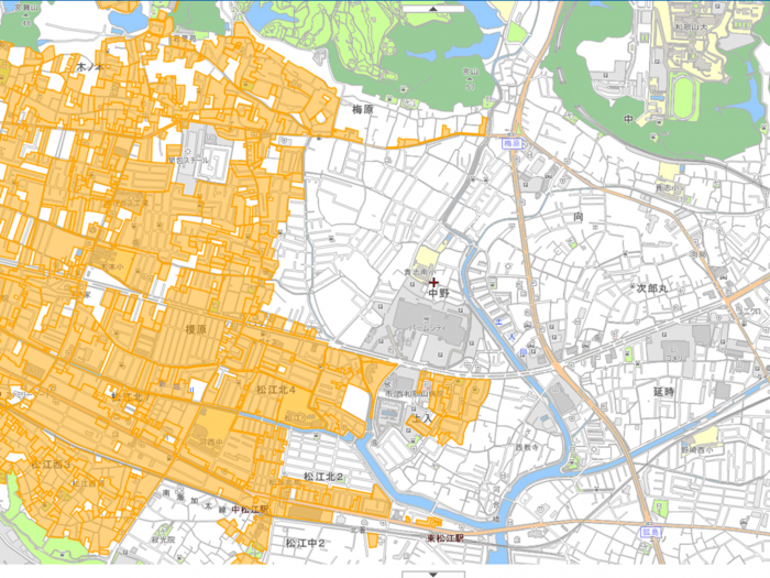和歌山市中野の不動産情報とハザードマップ