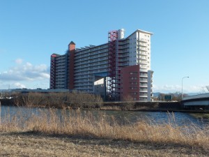 草津市矢橋町のマンションの画像です