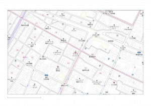 福岡市東区箱崎、マンションの地図画像です