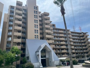 和泉市室堂町、マンションの外観画像です