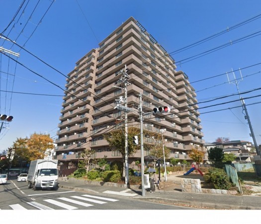 和泉市のぞみ野、マンションの外観画像です